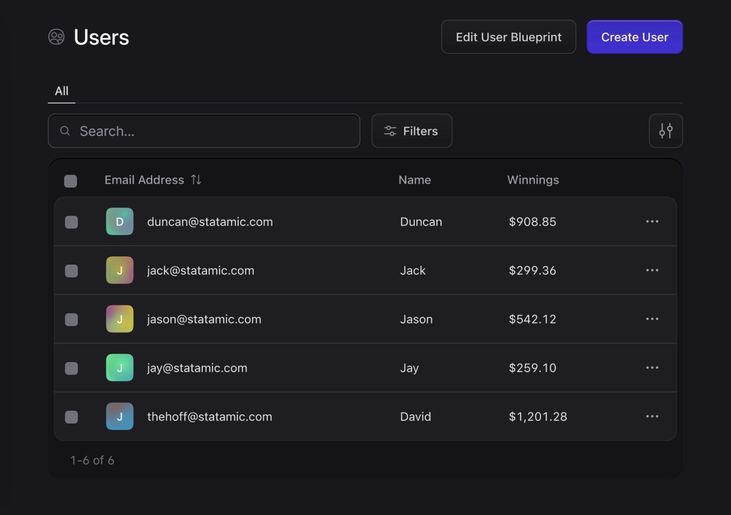 Computed field visibility config