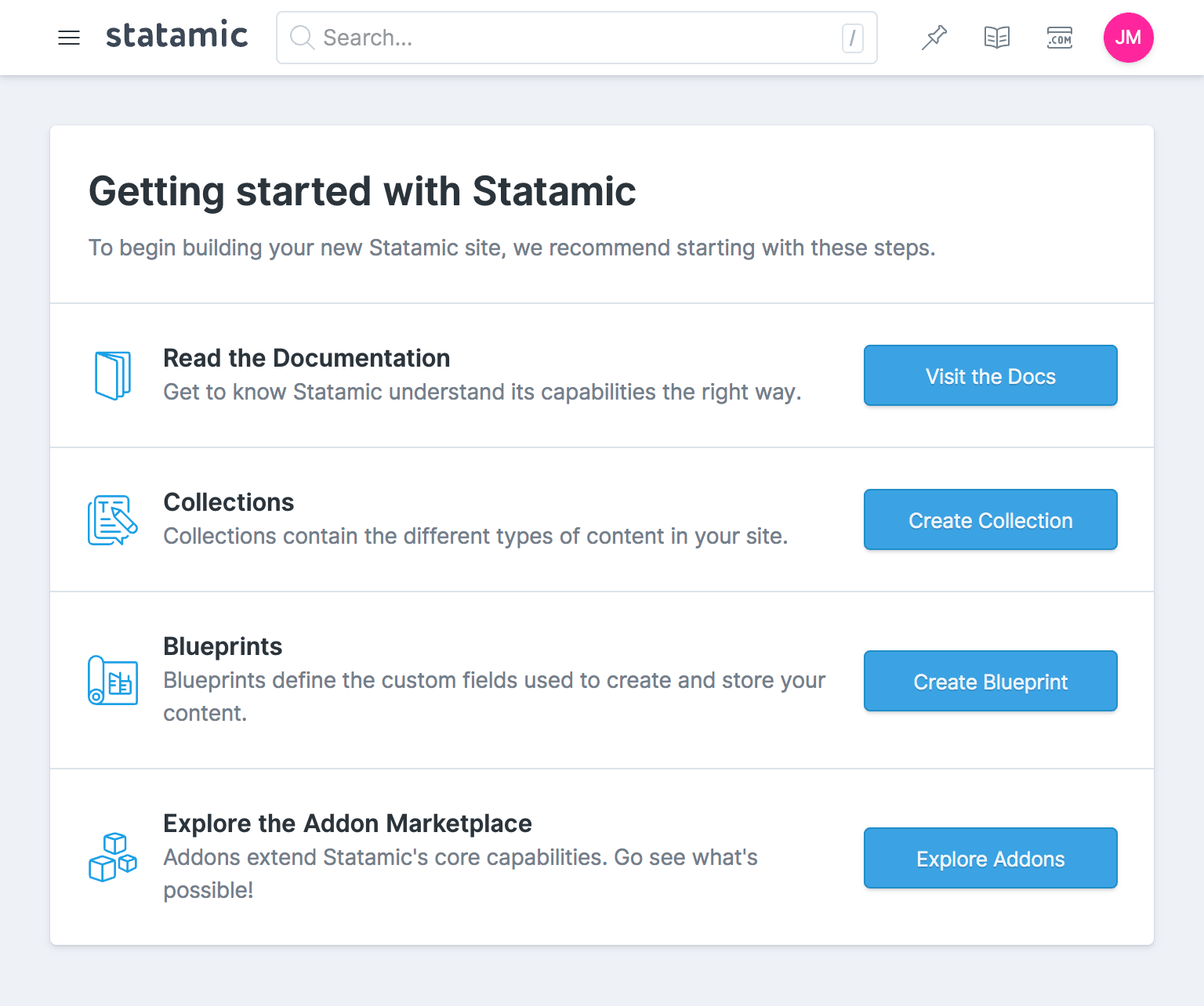 Statamic Global Set Example