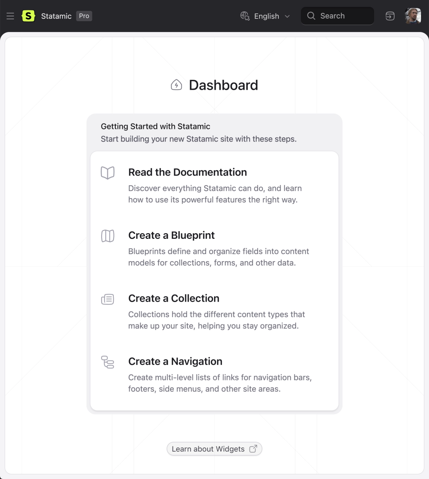 Statamic Global Set Example