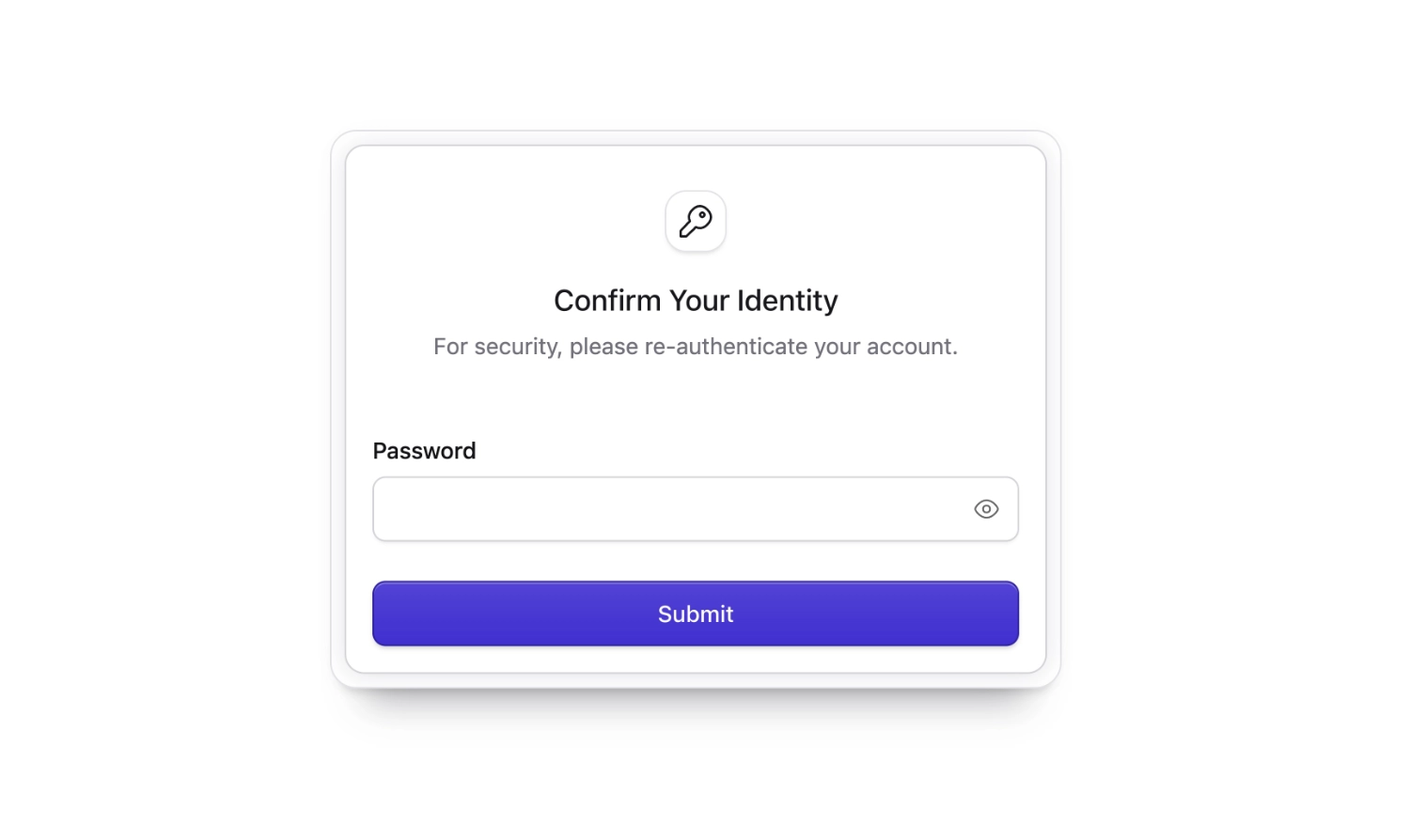 Elevated Session prompt