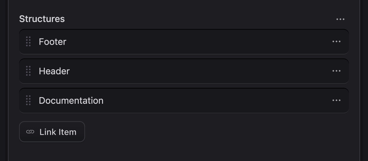 Screenshot of Structures