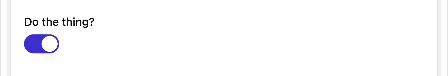 Screenshot of Toggle